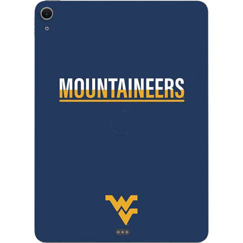 West Virginia University Blue Wood Floor Apple iPad Air Skin