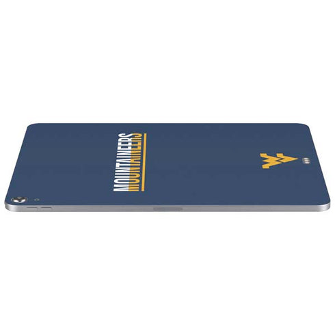 West Virginia University Blue Wood Floor Apple iPad Air Skin