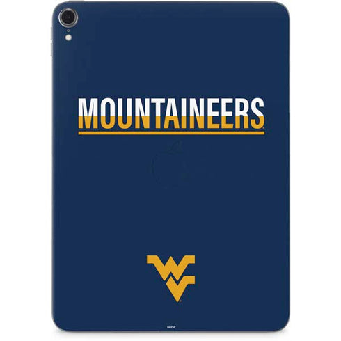 West Virginia University Blue Wood Floor Apple iPad Pro Skin