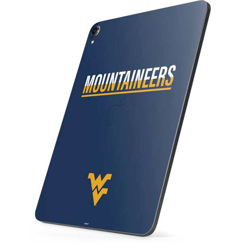 West Virginia University Blue Wood Floor Apple iPad Pro Skin