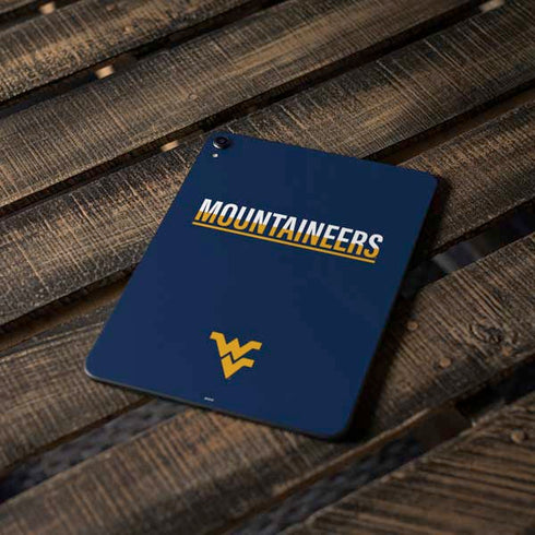 West Virginia University Blue Wood Floor Apple iPad Pro Skin