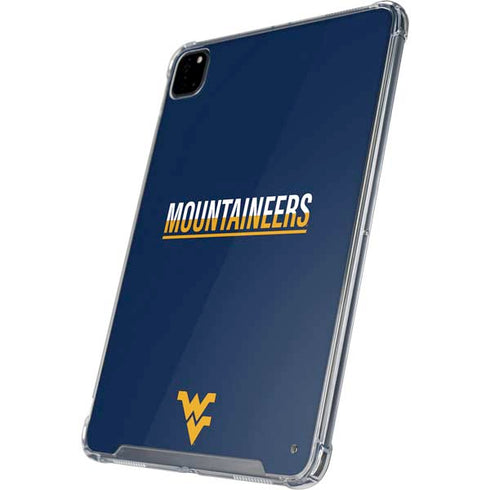 West Virginia University Blue Wood Floor iPad Cases