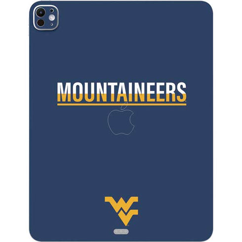 West Virginia University Blue Wood Floor iPad Pro 13in M4 (2024) Skin
