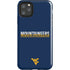 West Virginia University Blue Wood Floor iPhone Cases