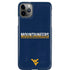 West Virginia University Blue Wood Floor iPhone Cases