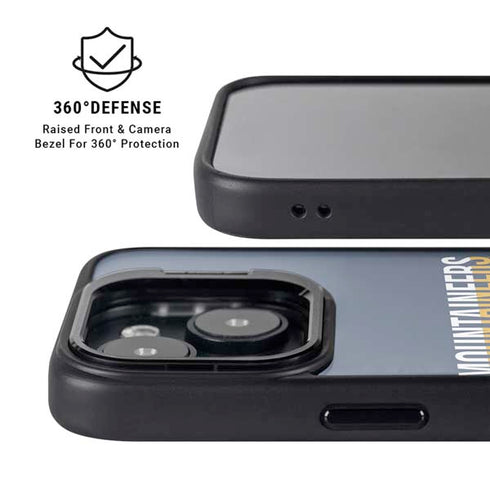 West Virginia University Blue Wood Floor iPhone 14 Kickstand Case