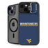 West Virginia University Blue Wood Floor iPhone 14 Plus Kickstand Case