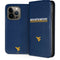 West Virginia University Blue Wood Floor iPhone 14 Pro Folio Case