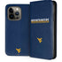 West Virginia University Blue Wood Floor iPhone Cases