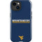 West Virginia University Blue Wood Floor iPhone 15 Impact Case