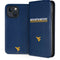 West Virginia University Blue Wood Floor iPhone 15 Plus Folio Case