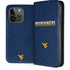 West Virginia University Blue Wood Floor iPhone 15 Pro Folio Case