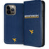 West Virginia University Blue Wood Floor iPhone 15 Pro Max Folio Case