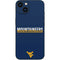 West Virginia University Blue Wood Floor iPhone 15 Skin