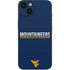 West Virginia University Blue Wood Floor iPhone 15 Skin