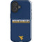 West Virginia University Blue Wood Floor iPhone 16 Impact Case