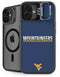 West Virginia University Blue Wood Floor iPhone 16 Kickstand Case