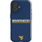 West Virginia University Blue Wood Floor iPhone 16 Plus Impact Case