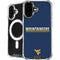 West Virginia University Blue Wood Floor iPhone 16 Plus MagSafe Case