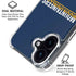 West Virginia University Blue Wood Floor iPhone 16 Plus MagSafe Case