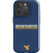 West Virginia University Blue Wood Floor iPhone 16 Pro Impact Case