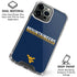 West Virginia University Blue Wood Floor iPhone 16 Pro Max Clear Case