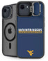 West Virginia University Blue Wood Floor iPhone 16e Kickstand Case