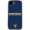 West Virginia University Blue Wood Floor iPhone 16e Clear Case