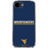 West Virginia University Blue Wood Floor iPhone 16e Clear Case