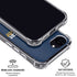 West Virginia University Blue Wood Floor iPhone 16e Clear Case