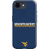 West Virginia University Blue Wood Floor iPhone 16e Impact Case