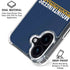 West Virginia University Blue Wood Floor iPhone 17 Clear Case