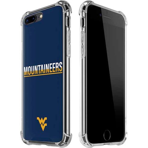West Virginia University Blue Wood Floor iPhone Cases