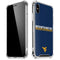 West Virginia University Blue Wood Floor iPhone X/XS Clear Case