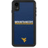 West Virginia University Blue Wood Floor iPhone Cases