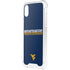 West Virginia University Blue Wood Floor iPhone XS Clear Case