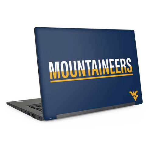 West Virginia University Blue Wood Floor Dell Latitude Skin