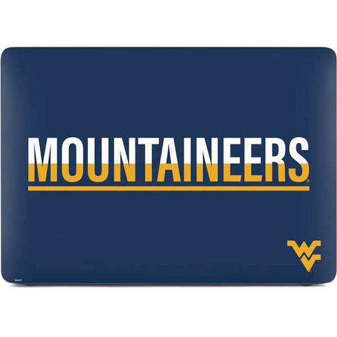 West Virginia University Blue Wood Floor Apple MacBook Air Skin