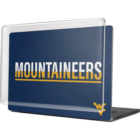 West Virginia University Blue Wood Floor MacBook Cases