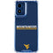 West Virginia University Blue Wood Floor Moto G 5G (2024) Clear Case