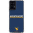 West Virginia University Blue Wood Floor Moto G Power 5G (2024) Clear Case