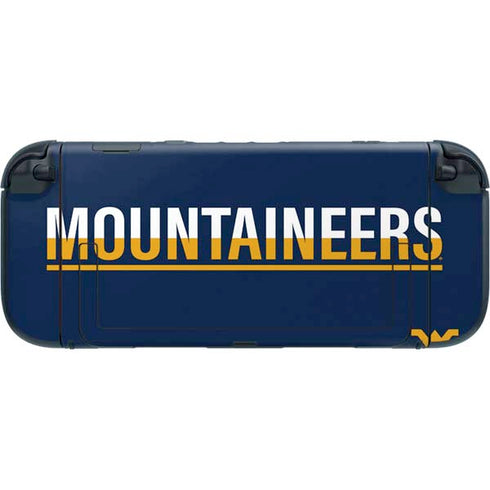 West Virginia University Blue Wood Floor Nintendo Switch 2 (2025) with Joy-Con Skin