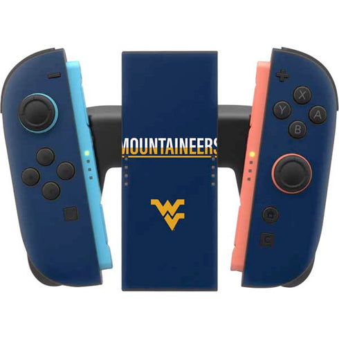 West Virginia University Blue Wood Floor Nintendo Switch 2 (2025) Joy-Con Controller Skin