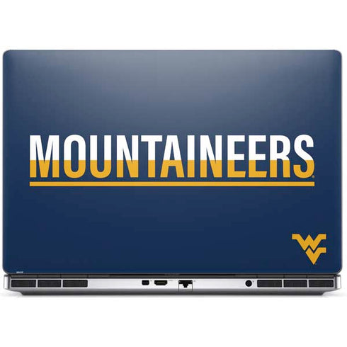West Virginia University Blue Wood Floor Dell Precision Skin