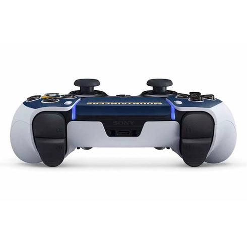 West Virginia University Blue Wood Floor PS5 DualSense Edge Pro Controller Skin