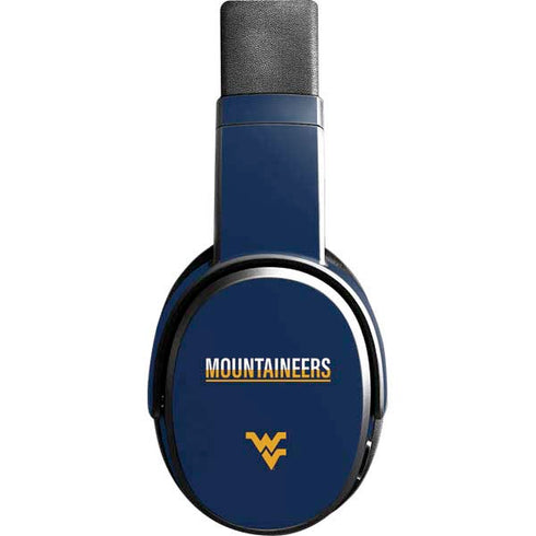 West Virginia University Blue Wood Floor Skullcandy Crusher Wireless Skin