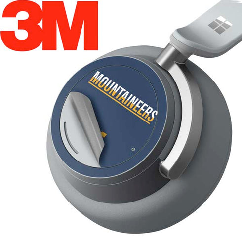 West Virginia University Blue Wood Floor Surface Headphones Skin