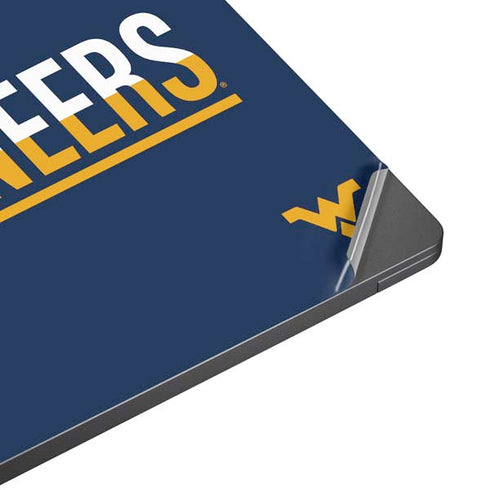 West Virginia University Blue Wood Floor Surface Laptop 7 13.8in Skin