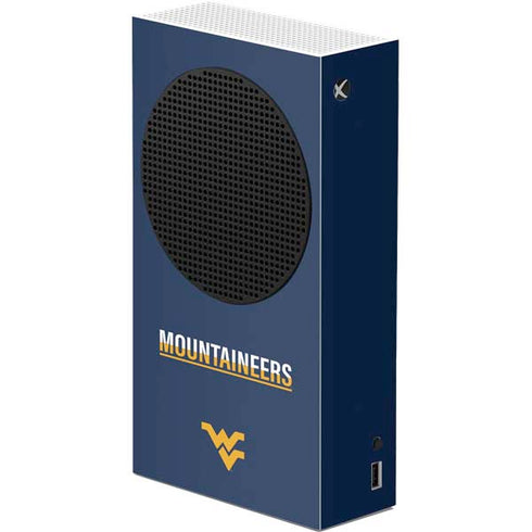 West Virginia University Blue Wood Floor Xbox Series S Skins