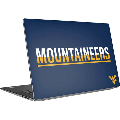 West Virginia University Blue Wood Floor Dell XPS Skin